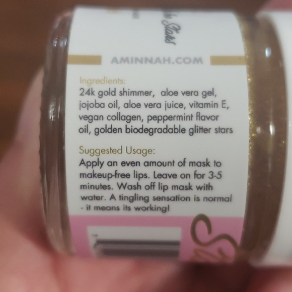 AMNH Skincare Kiss the stars 24k Gold Lip Plumpin - Picture 3 of 4